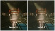 Quantum Reshade mod differences during gameplay (Image via Sportskeeda)